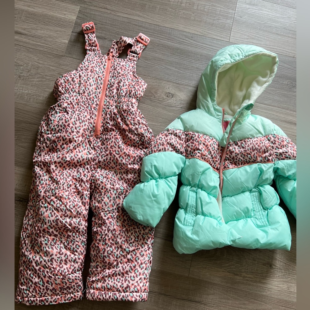 COPY - Wippetie Kids Toddler snow suit with jacket with hoodie